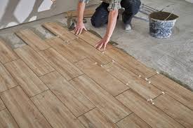 average cost of wood tile flooring