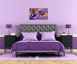 Large Canvas Wall Art Purple Wall Decor