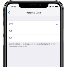 Cara mengubah jaringan 3g ke 4g dijamin gampang banget. About The Lte Options On Your Iphone Apple Support