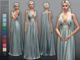 the sims resource daenerys dress
