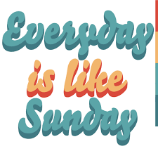 An everyday is like Sunday t shirt design by me: morrissey