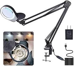 Magnifying Desk Lamp Glass Dimmable