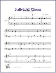 hallelujah chorus handel free easy