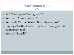 Maybe you would like to learn more about one of these? Soal Kuis Tahunan 1 Slide Show Ppt Download