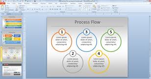 Simple Process Flow Template For Powerpoint