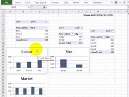 Change All Pivot Charts With One Filter