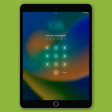to unlock an ipad without a pword