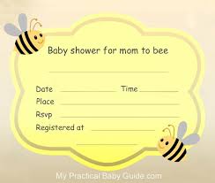 cute ble bee baby shower my