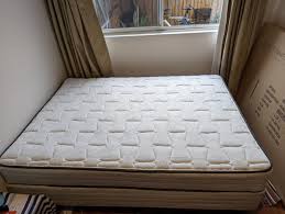 double mattress bed base
