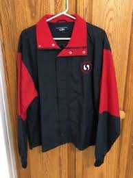 Details About Safeway Stores 1990 S Safety Award Jacket Size Large Red And Blue