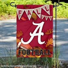 Alabama Crimson Tide Fall Leaves