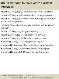 The following resume template can be used for similar job titles as follows: Office Resume Format