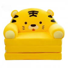 2in1 yellow pooh baby sofa and bed