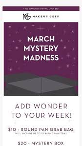 march mystery madness makeup geek