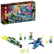 LEGO NINJAGO Jay and Lloyd's Velocity Racers 71709 Building Kit for Kids  (322 Pieces) - Walmart.com