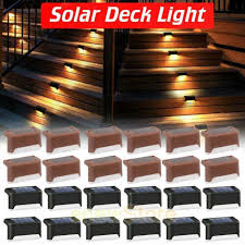 Multiple Outdoor Led Solar Step Deck
