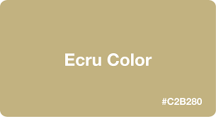 Ecru Color Hex Code C2b280