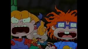 the rugrats 1998 spike vs wolf