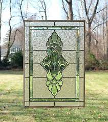 Stained Glass Green Transpa Clear