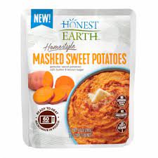 Honest Earth Homestyle Mashed Sweet Potatoes gambar png