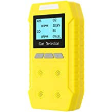 Description of 4 gas meter. Buy Portable Gas Detector 4 In 1 Multi Gas Alarm Monitor Gas Leak Detector 2500mah Rechargeable Gas Meter Tester Analyzer With Sound Light Vibration Alarm For More 12 Continuous Hours Life Online