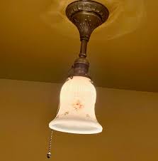 Pull Chain Ceiling Fixture Roses