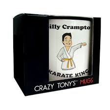 boys personalised karate mug