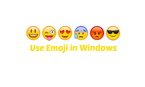 how to use emoji in windows 8 1 windows 7