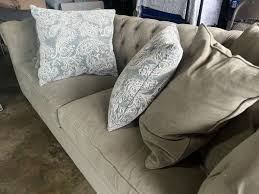 Macy S Kallison Fabric Tufted Sofa And