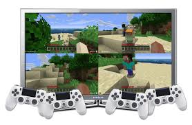 You can split the screen in minecraft locally or online. Features Minecraft Online Multiplayer Guide Family Video Game Database