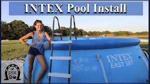 intex easy set pool install 15ft wide