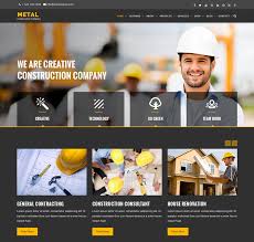 Website Template Building Company Metal Building Construction