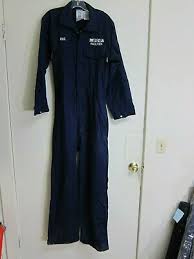 Indura Westex Fr Coverall Flame Resistant Navy Work
