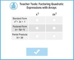 Factoring Quadratic Expressions With