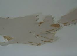 repair water damaged ceiling paint