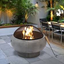 Outdoor Fire Pit Round Fireplace