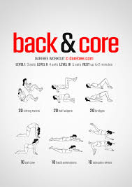 back core workout