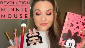 new makeup revolution x minnie mouse