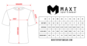 Size Chart For T Shirts 2019