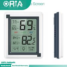 Oria Lcd Digital Hygrometer Thermometer