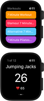 7 minute workout app for iphone ipad