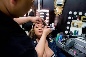 makeup artist rudy gonia works