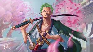 One piece, roronoa zoro, copy space, black 1920x1080px. Pin By Maria On Straw Hats Adventures In Wano Country Manga Anime One Piece Zoro One Piece One Piece Images