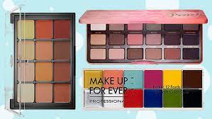5 eyeshadow palettes makeup artists
