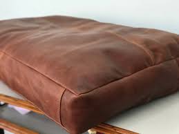 Genuine Leather Seat Cushion Cover