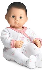 Baby doll coloring page go digital with us 8d5cd a. American Girl Bitty Baby Doll 9 Bb9 Light Skin Brown Hair Green Eyes Walmart Com Walmart Com