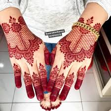 Unduh gambar henna pengantin yang cantik. Lukisan Inai Tangan Pengantin Cikimm Com