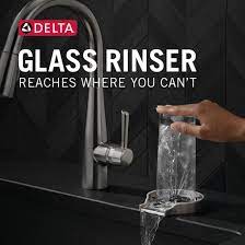Delta 4 In Glass Rinser In Spotshield