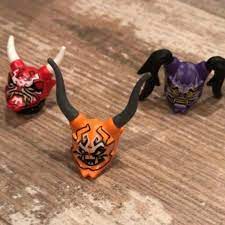 Oni masks #NinjagoSonsOfGarmadon #SoG | Lego ninjago, Cool lego creations,  Ninjago