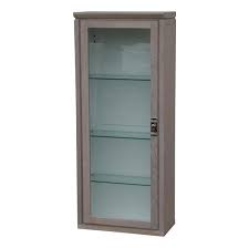 Shelf Wall Cabinet With 1 Glass Door